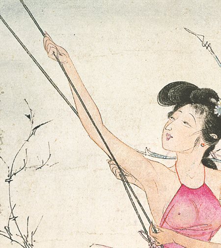 睢阳-胡也佛的仕女画和最知名的金瓶梅秘戏图